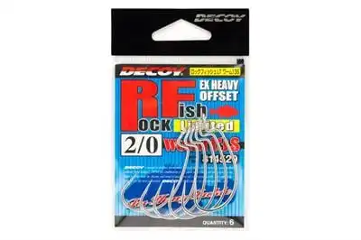 DECOY Worm13S Rock Fish Limited Güçlendirilmiş Offset İğne 2-0 no
