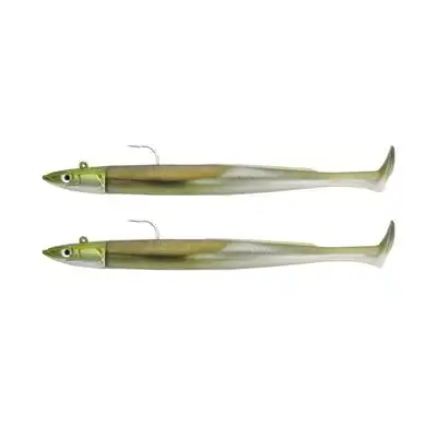 Fiiish Crazy Paddle Tail CPT120 CPT1442 x2 Combo 15gr Khaki Silikon Yem 