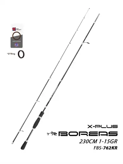 Fujin Boreas 230cm 1-15gr LRF Kamışı FBS-762KR 