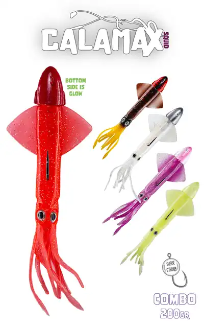 Fujin Salty Rubber Head 40gr Kafa 10 Orange Glow Gold 