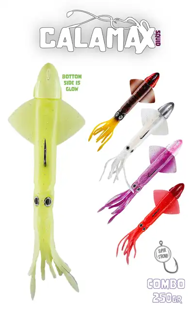 Fujin Salty Rubber Head 40gr Kafa 05 Orange 3D Eye 