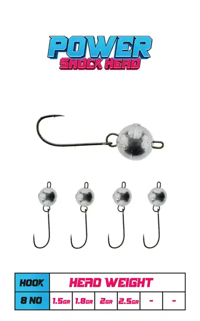 Fujin Salty Rubber Head 80gr Kafa 05 Orange  3D Eye 