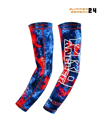 Fujin Pro Angler Arm Sleeve Kolluk Red Reef 