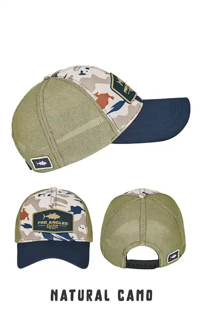 Fujin Pro Angler Natural Camo Şapka 