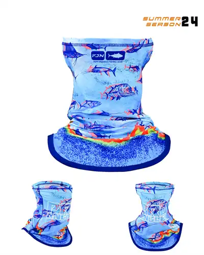 Fujin Pro Angler Neck Gaiter Boyunluk Echo Fish 