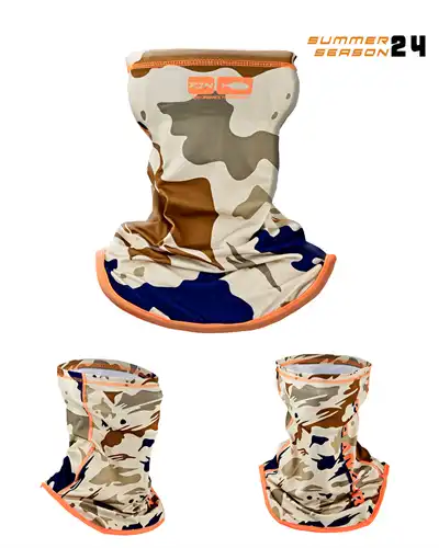 Fujin Pro Angler Neck Gaiter Boyunluk Natural Camo 
