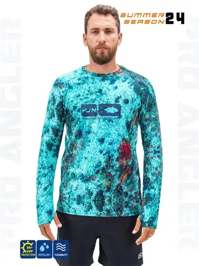 Fujin Blue Camo Tuna Balıçı Şapkası 