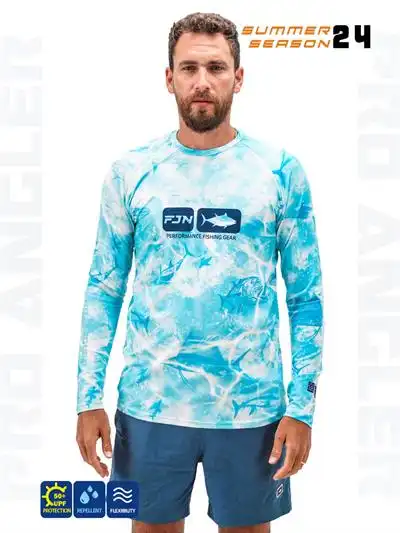 Fujin Turquoise Camo Tuna Balıkçı Şapkası 