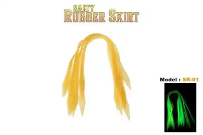 Fujin Rubber Skirt Düz Püskül Set #SR-01 