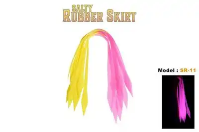 Fujin Rubber Skirt Düz Püskül Set #SR-11 