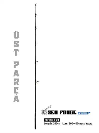 Fujin SeaForce 200cm 200-400gr Üst Parça 