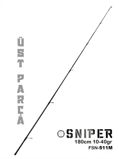 Fujin Sniper 180cm 10-40gr Üst Parça 