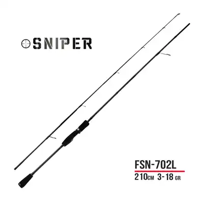 Fujin Sniper 210cm 3-18gr Light Spin Kamış FSN-702L 