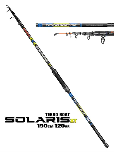 Trabucco Solaris Tekno XT 190cm 120gr Teleskopik Tekne Bot Kamışı 